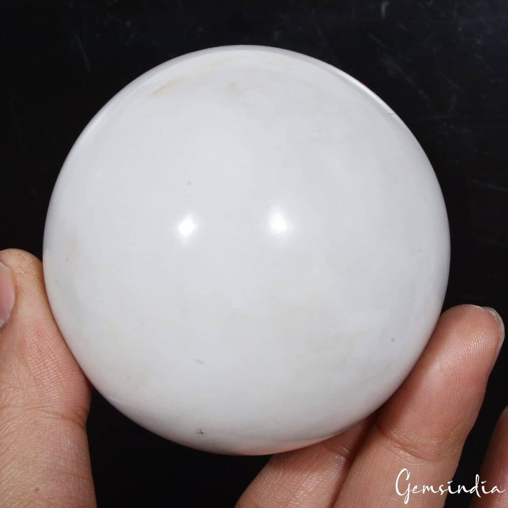 2870 Cts Natural Untreated White Calcite Healing Crystal Mineral Sphere Huge Gem