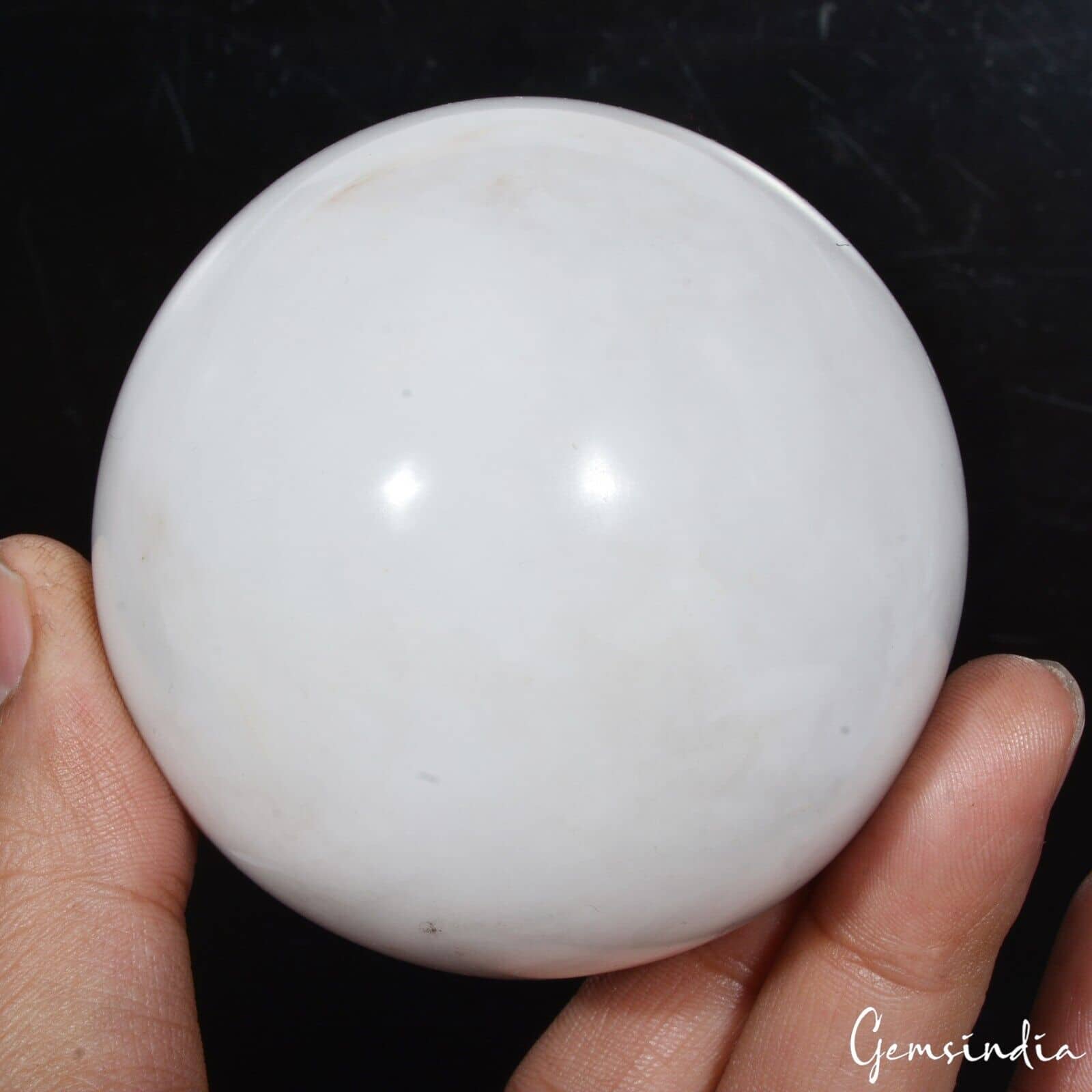 2870 Cts Natural Untreated White Calcite Healing Crystal Mineral Sphere Huge Gem