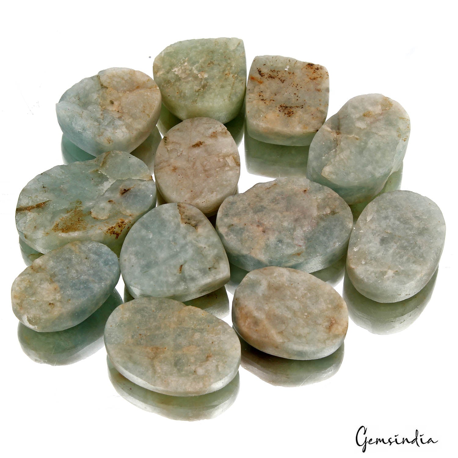 640 Cts/12 Pcs Natural Untreated Beryl Aquamarine Rough Druzy Wholesale Gems Lot