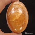 Aventurine Sphere, Yellow — 86 x 59 mm, 0.43 Kg (2150 Ct)