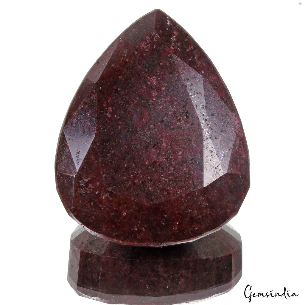 1440 Carat Natural Untreated Red Ruby Pear Cut Loose Madagascar Huge Gemstone
