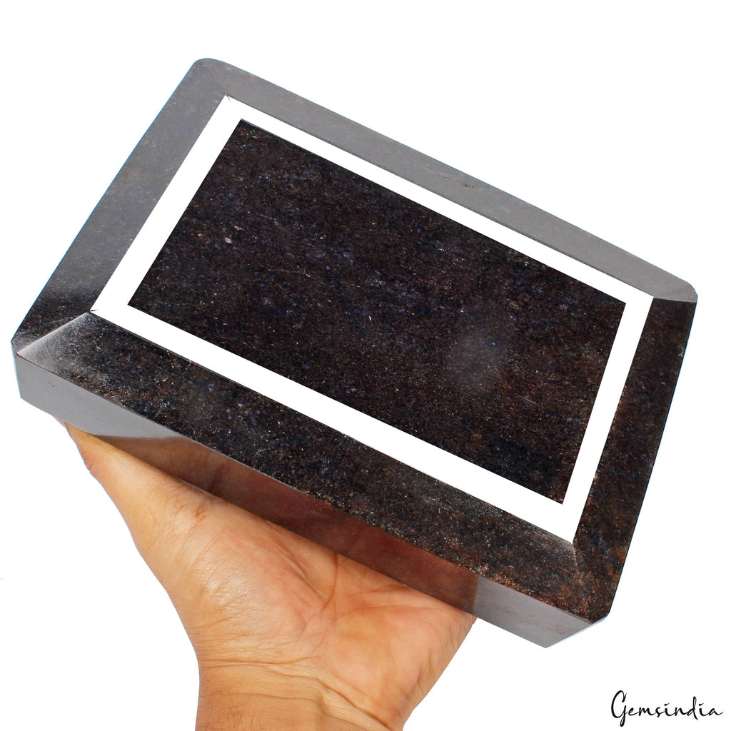 6.2 Kilo Natural Blue Sapphire Octagon Cut Earth mined Huge Madagascar Gemstone