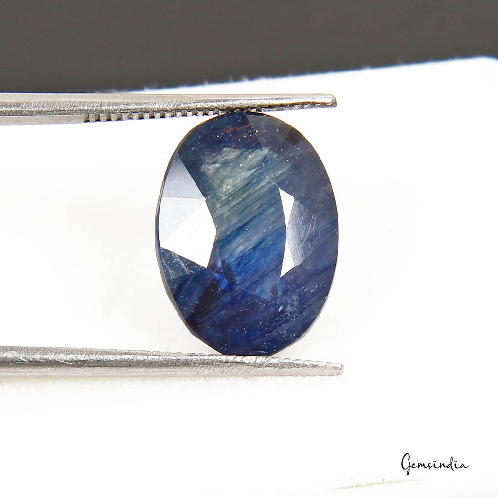 Ceylon Blue Sapphire Loose Gemstone, Heated — 13x10x06mm, 8.80 Ct, Sri Lanka