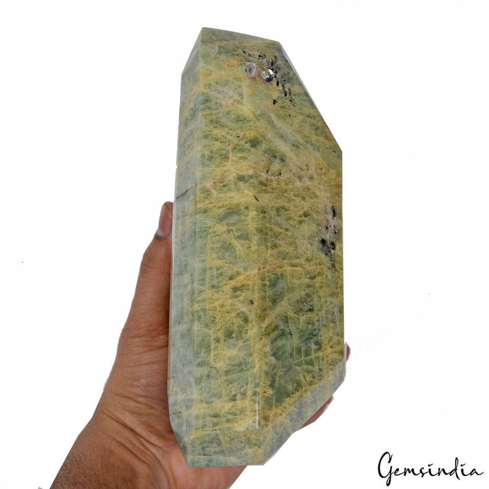 4.4Kg Natural Untreated Beryl Aquamarine Octagon Cut Museum Size Earth Mined Gem