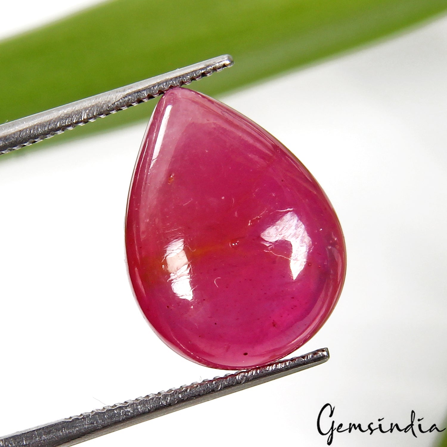 11.50 Cts Certified Natural Ruby Stunning Pink Red Ring size Loose Cabochon Gem