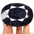 3000 Cts Natural African Earth Mined Blue Sapphire Oval Cut Huge Gem -91x68x46mm