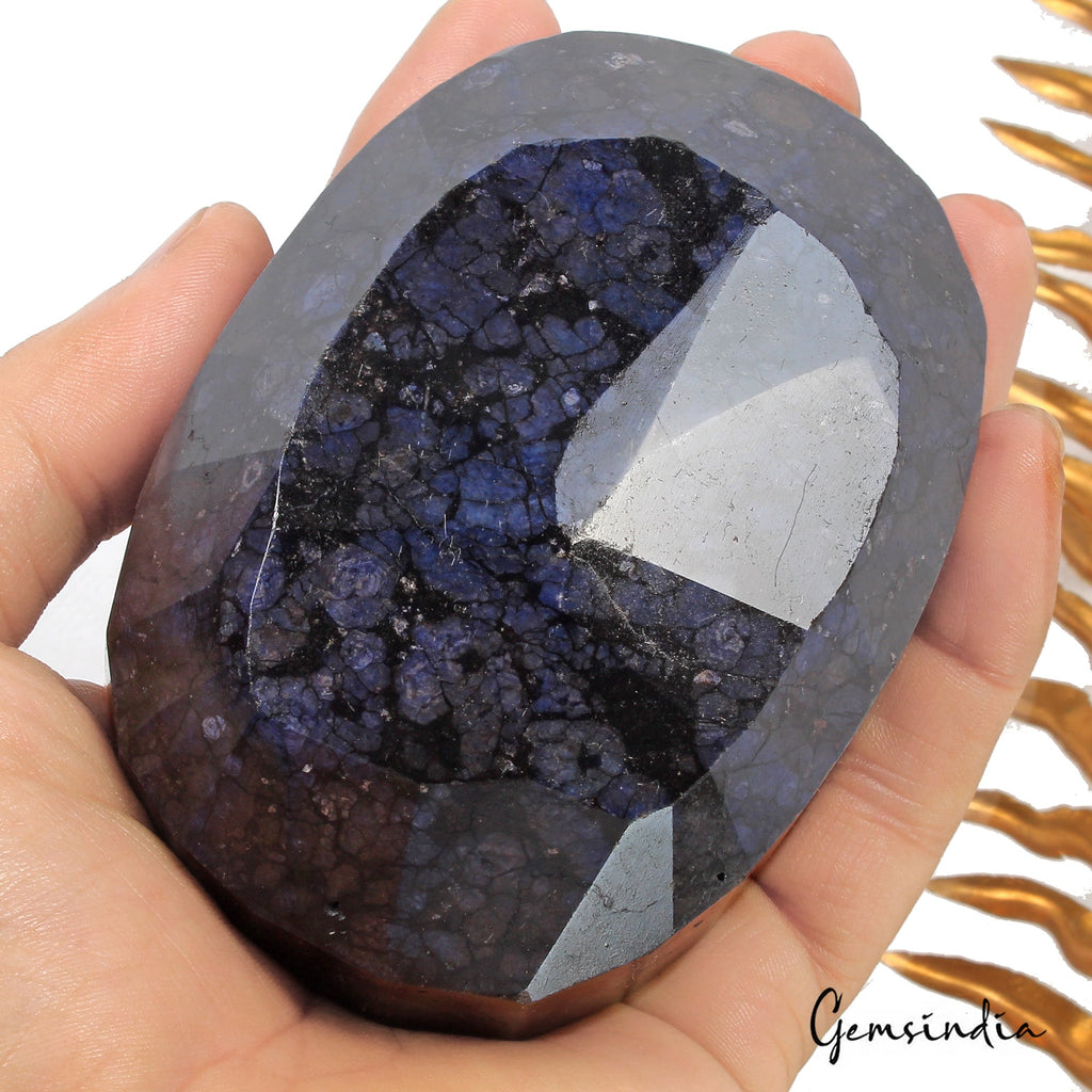 MUSEUM SIZE 4130 Ct Natural Blue Sapphire Oval Cut Loose Earth Mined Gemstone