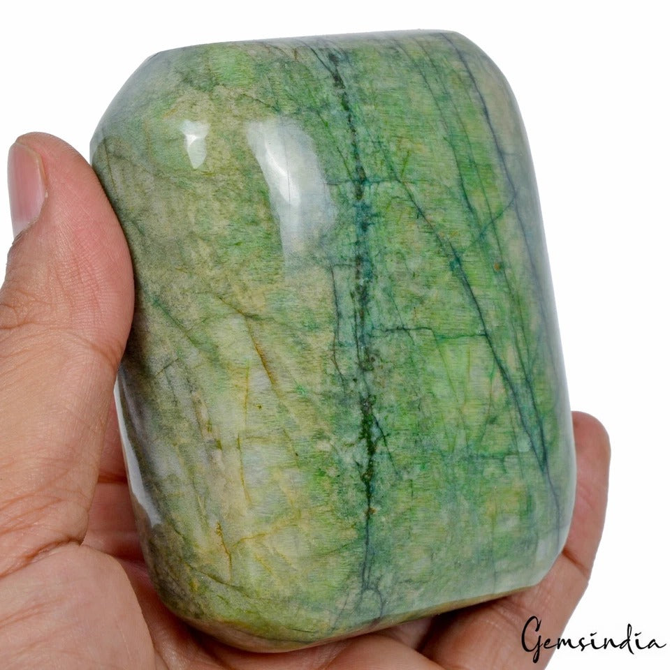 2630 Ct Natural Emerald Green Octagon Cabochon Huge Size Museum Grade Gemstone