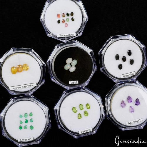 Amethyst Lot, Loose Gemstone, Untreated — 39 Pieces, 4mm to 8mm, 18.20 Ct