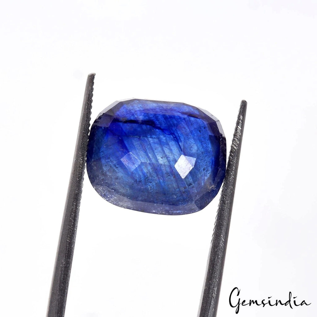 Ceylon Sapphire Loose Gemstone, Blue — 13x11x7mm, 11.30 Ct, Sri Lanka