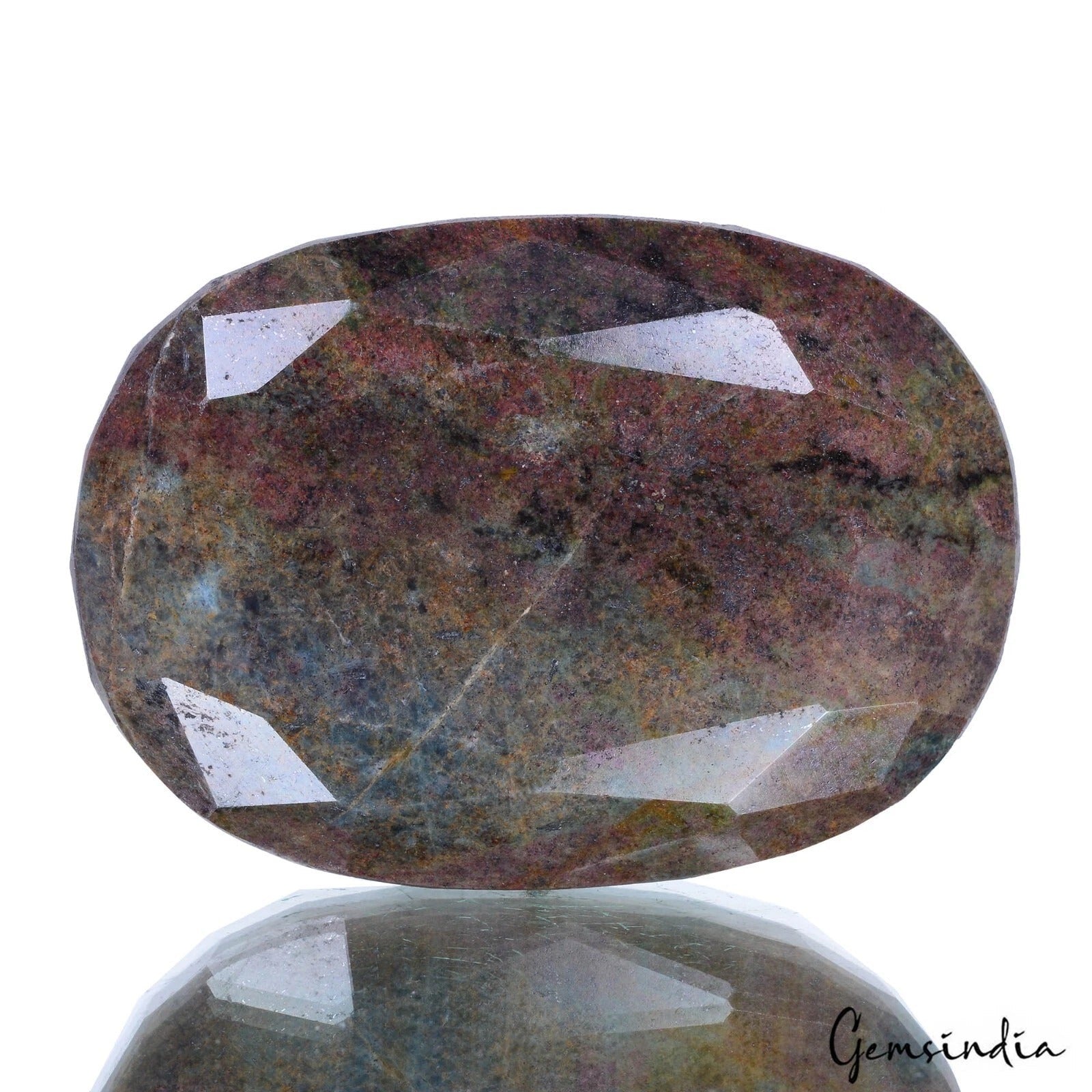 Natural Untreated Ruby Kyanite Oval Cut Faceted Earth Mined Loose Gems 2990 Cts