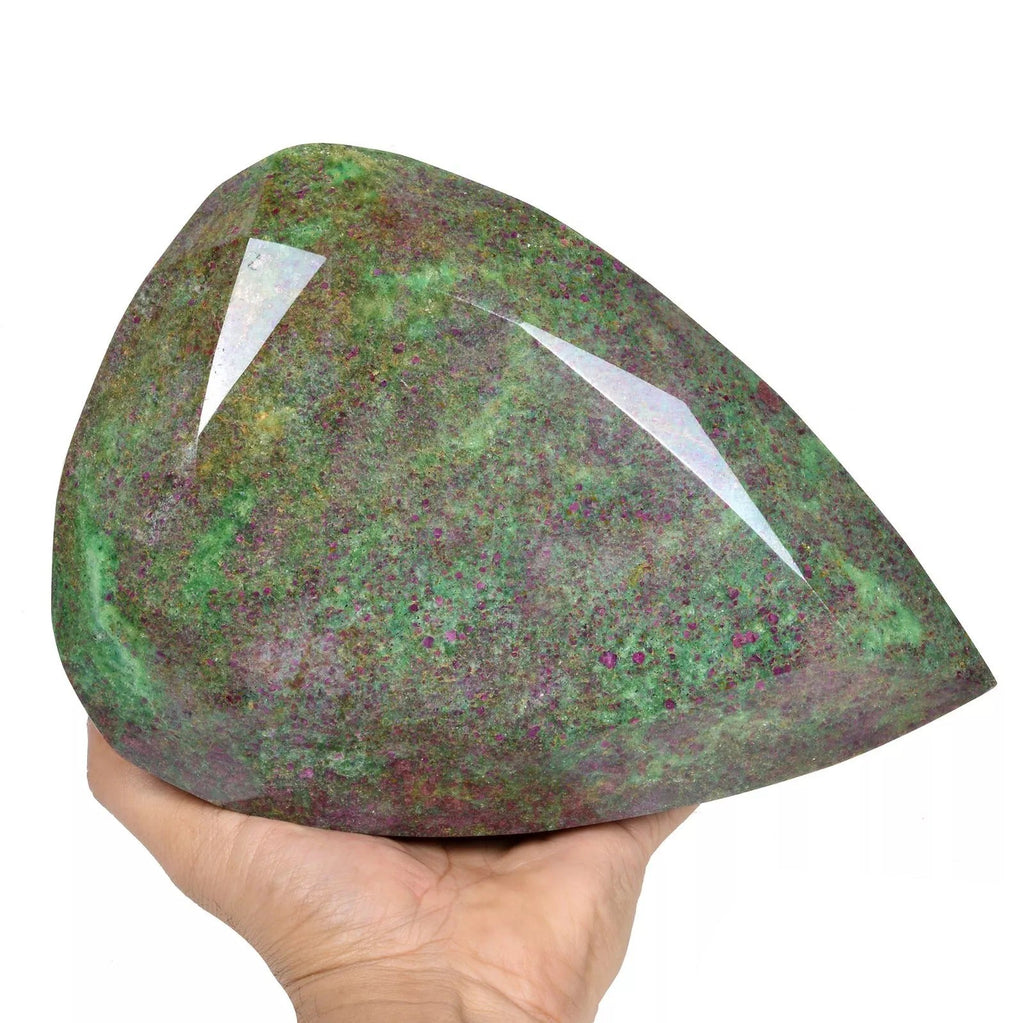 6.1 kilo~Natural Untreated Ruby Fuchsite True Huge Museum grade Pear Gemstone NM