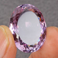 35.35 Ct Natural Rich Purple Amethyst Oval Cut Loose Unheated Gemstone, Brazil