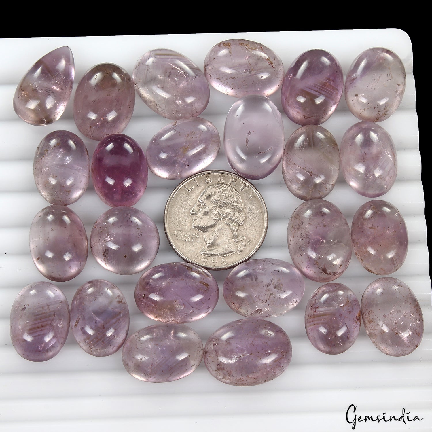 360 Ct Natural Untreated Purple Amethyst Mix Cab Wholesale Gemstone Lot 24 Pcs