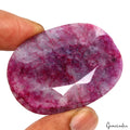 Huge 220 Cts Natural Red Beryl Bixbite Oval Cut Loose 52*37*15mm USA Gemstone