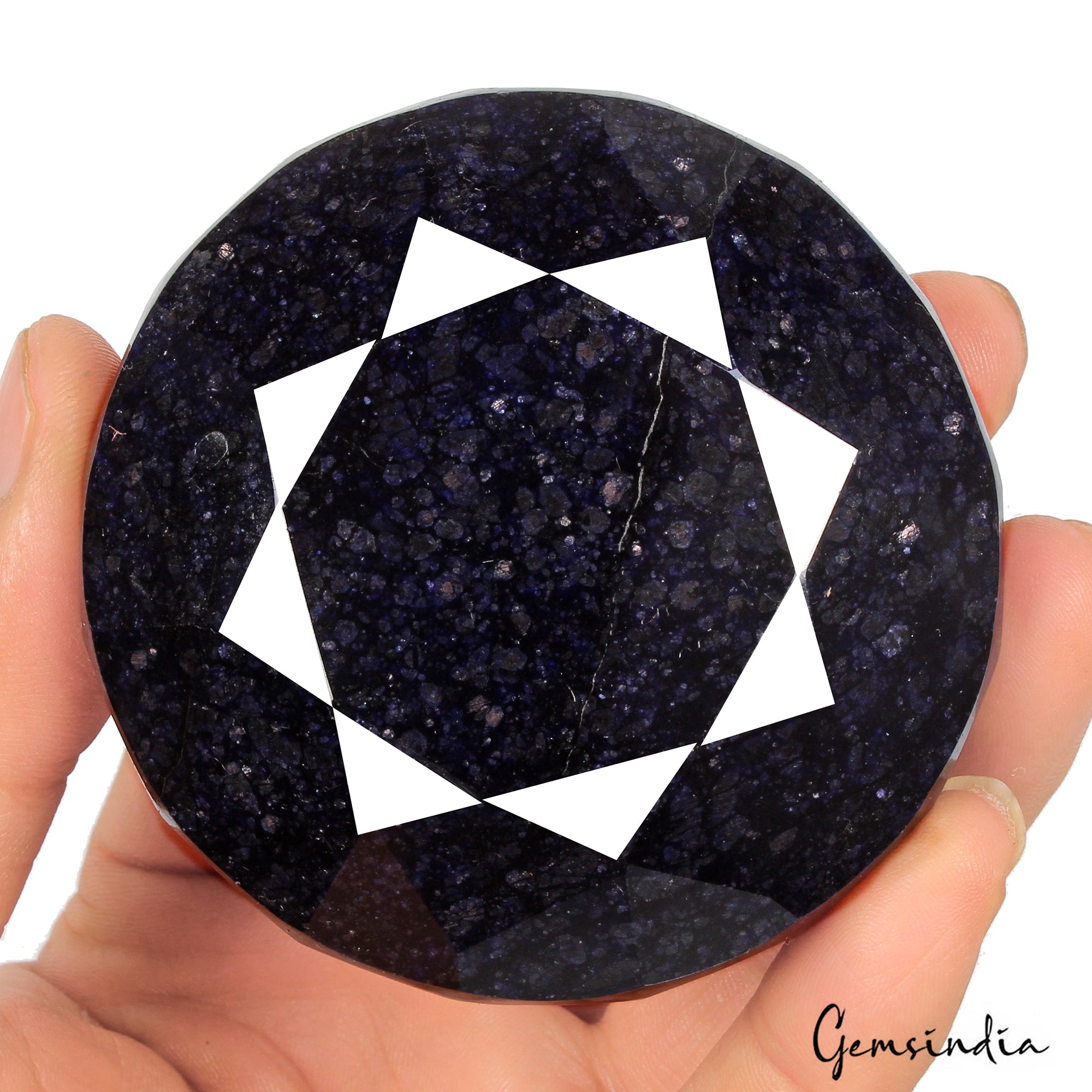 2000 Ct Natural Blue Sapphire Round Cut Museum Size Earth Mined Huge Gemstone