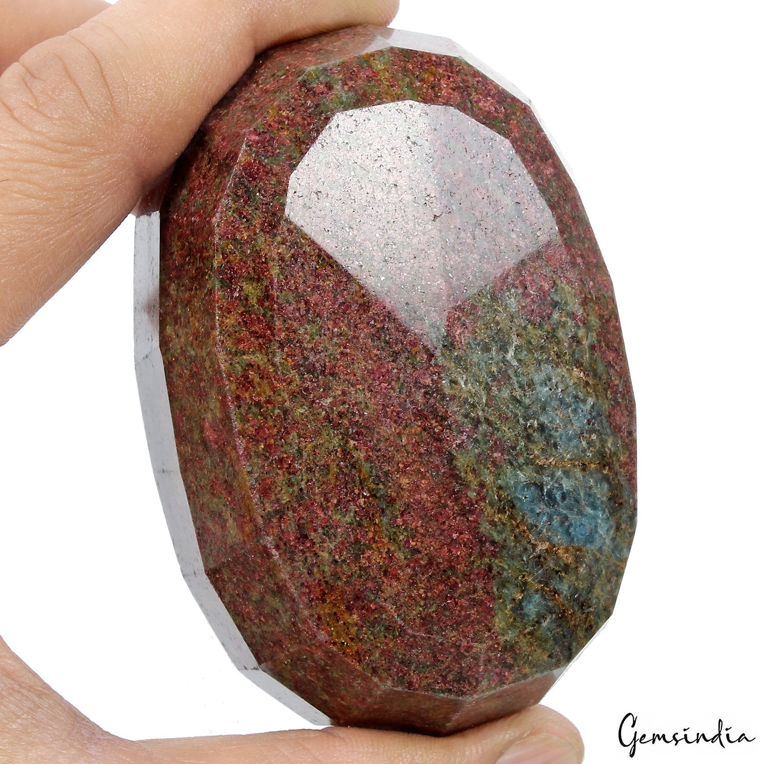 Large 2430 Ct Natural Untreated Ruby Kyanite Oval Cut Faceted Earth Mined Gems