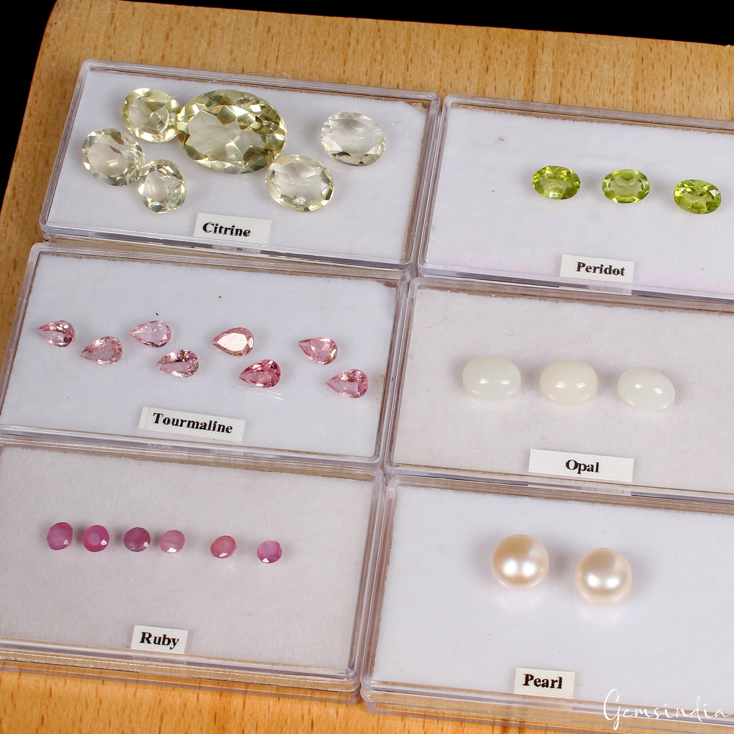 MIX LOT LOOSE FACETED NATURAL GEMSTONES MIXED GEMS WHOLESALE LOOSE GEM ~32+ CTS