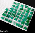 650 Ct Natural Green Emerald Baguette Cut 12-17mm Loose Gemstones Lot~  46 Pcs