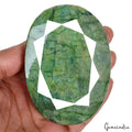 1690 Cts Natural Top Green Emerald Oval Cut Loose Earth mined Gemstone, Brazil
