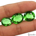 Peridot Loose Gemstone, Green — 16mm to 19mm, 41.70 Ct