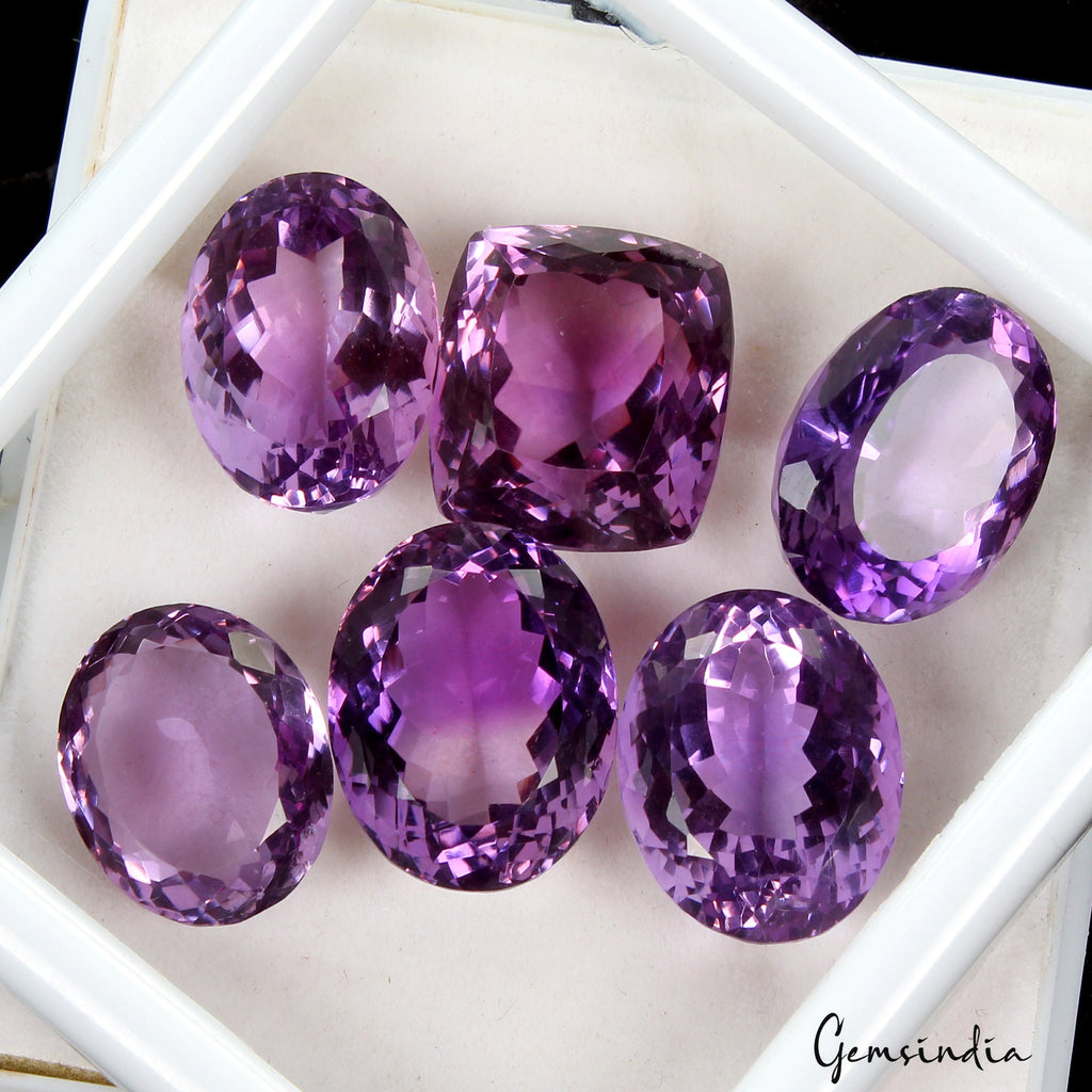 VVS 105.50 Cts Natural Rich Purple Amethyst Top Grade Certified Loose Gemstone