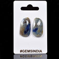 Natural Unheated Blue Sapphire Pairs 29mmx15mm Checker Cut Loose Certified Gems