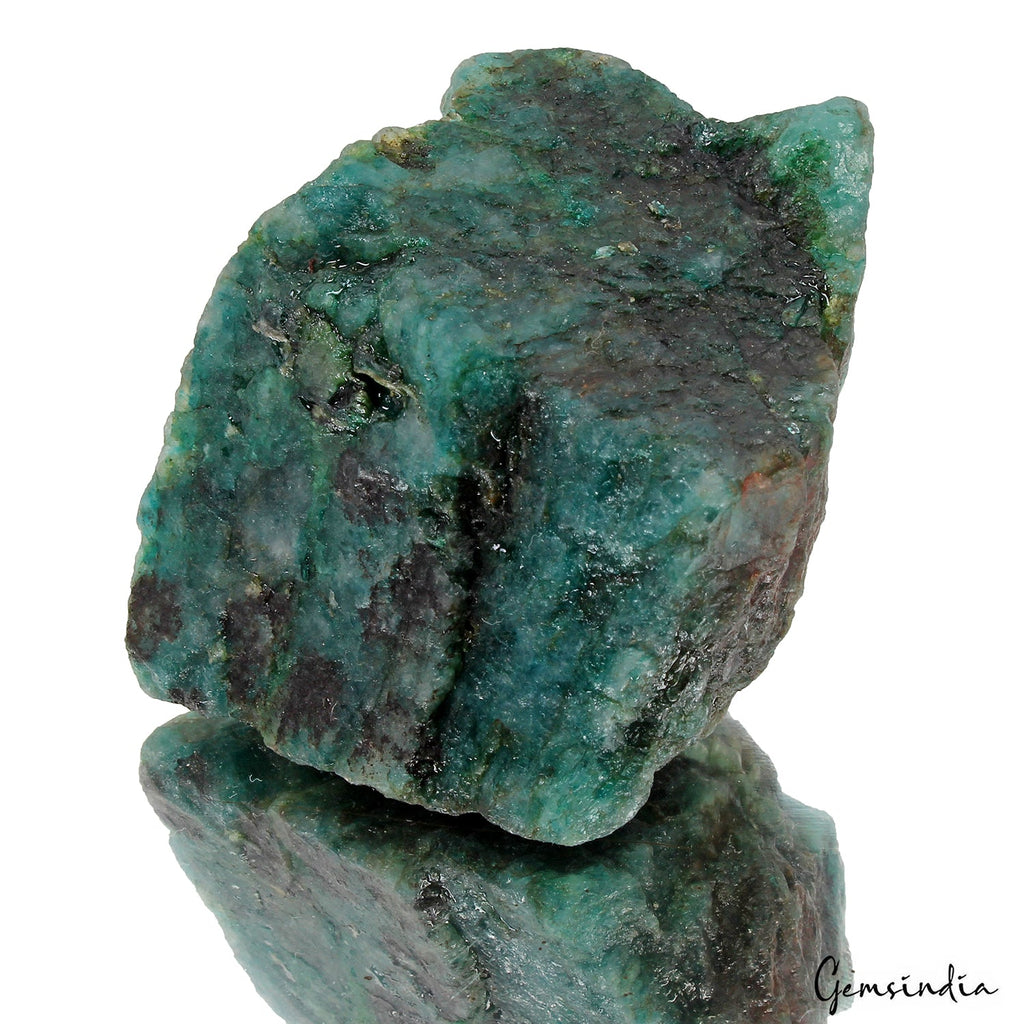 630 Ct Natural Green Brazilian Emerald Uncut/Raw Rough Museum Size Loose Gems