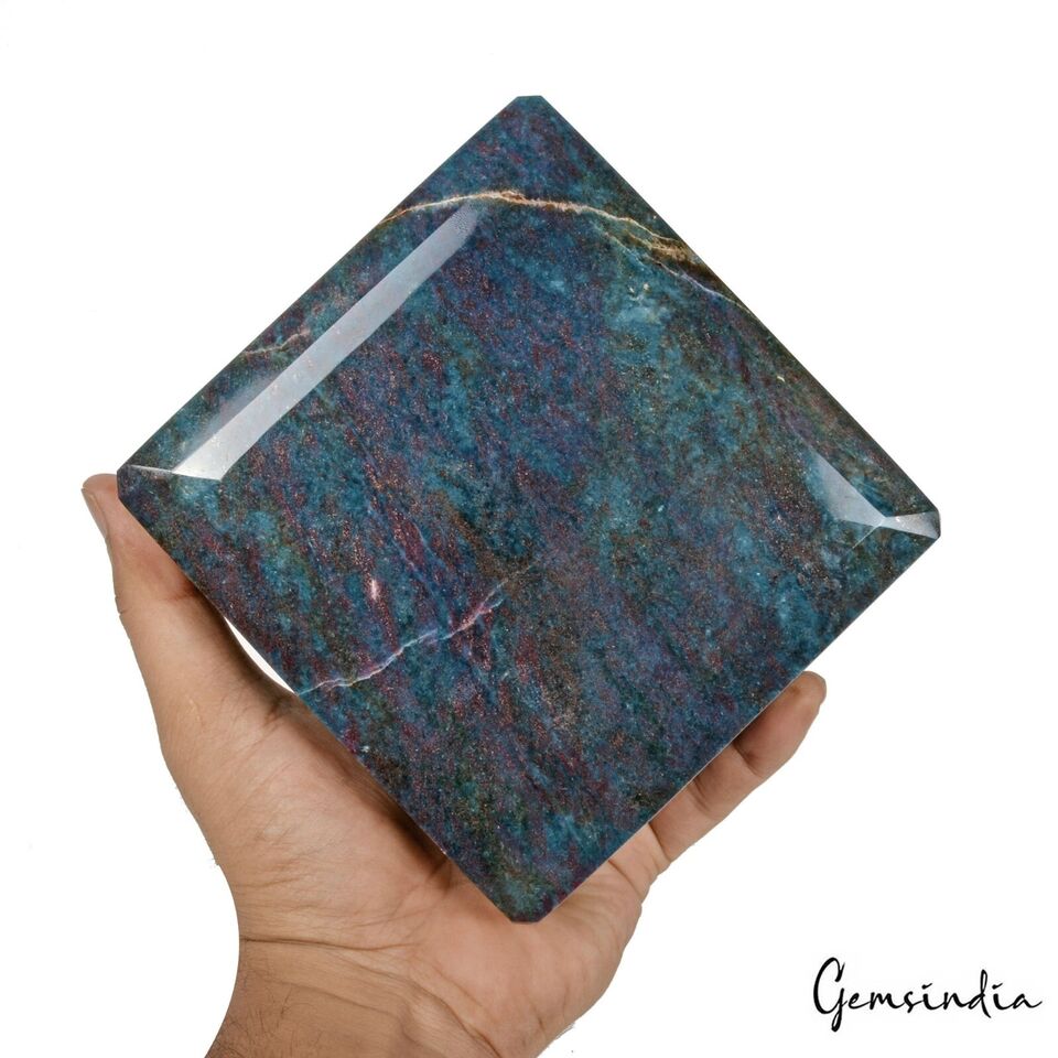 Ruby Kyanite Loose Gemstone, Untreated — 5.3x5.1x2 Inches, 15750 Ct (3.15 Kg), Madagascar