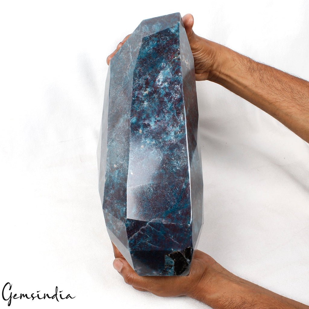 23 Kilo Ruby Kyanite Pear Cut Huge Rare Untreated igl&i Certified Gemstone