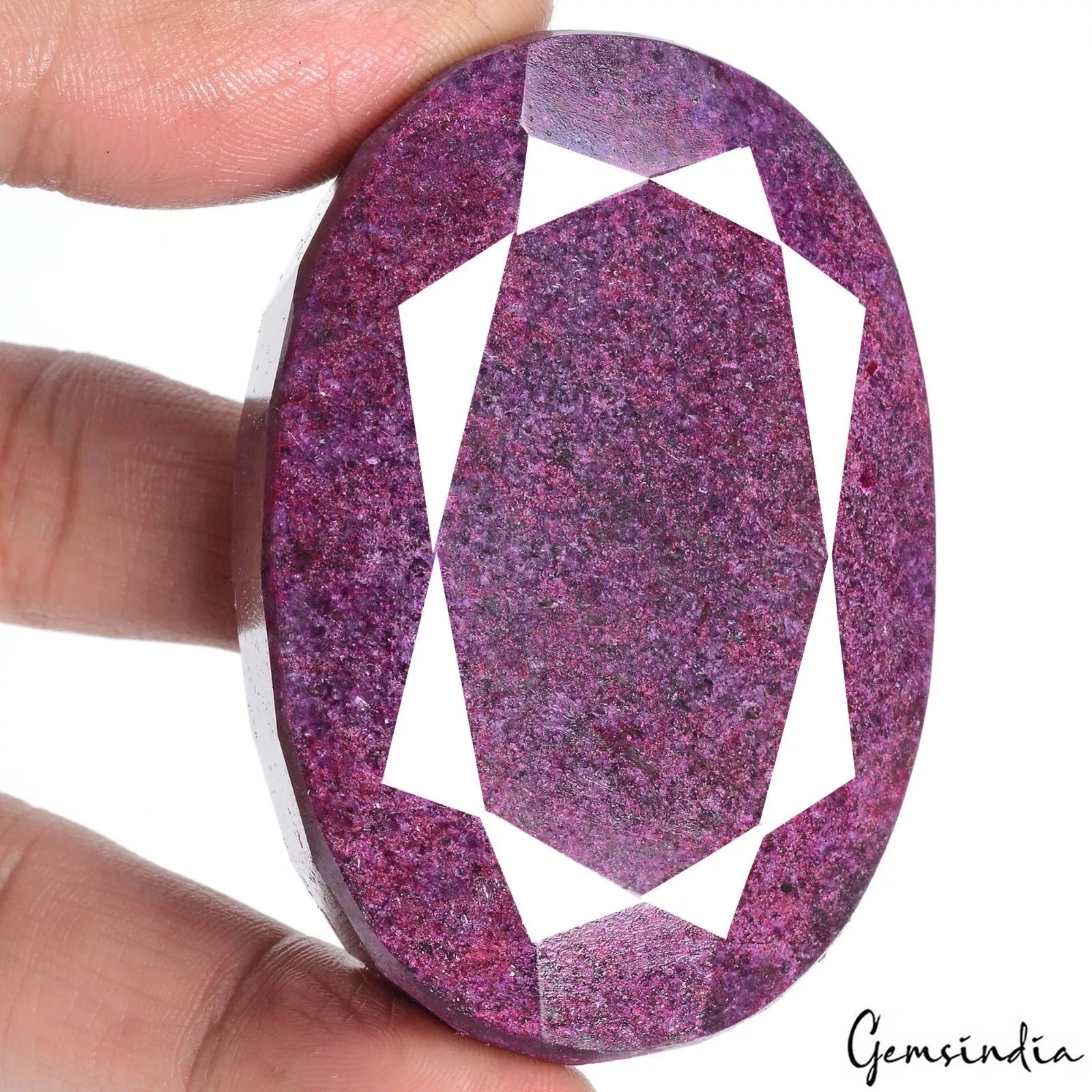 980 Cts Natural Red Ruby Oval Faceted Earth Mined Treated Huge Size Loose Gems