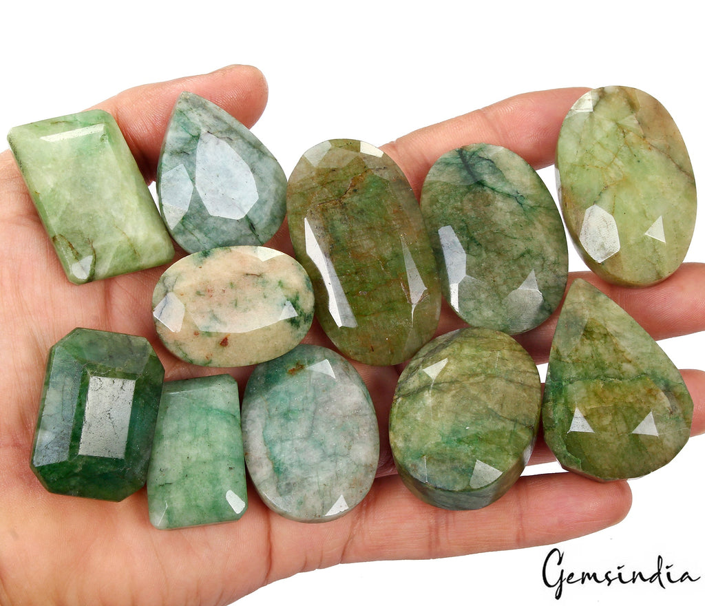 1700 Cts Natural Brazilian Emerald Mix Cut Earth Mined Gems Wholesale Bulk Lot