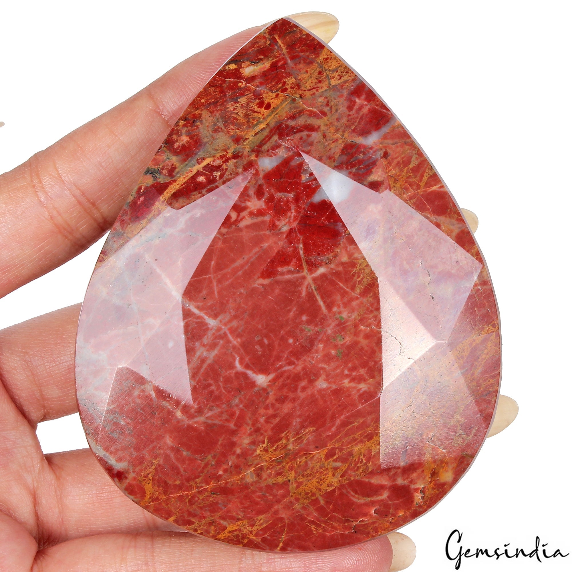 1500 Ct Natural Untreated Red Jasper Pear Earth Mined Huge Loose Museum Size Gem