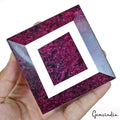 Free Certified 2820 Cts Natural African Dark Red Ruby Square Cut Huge Loose Gem