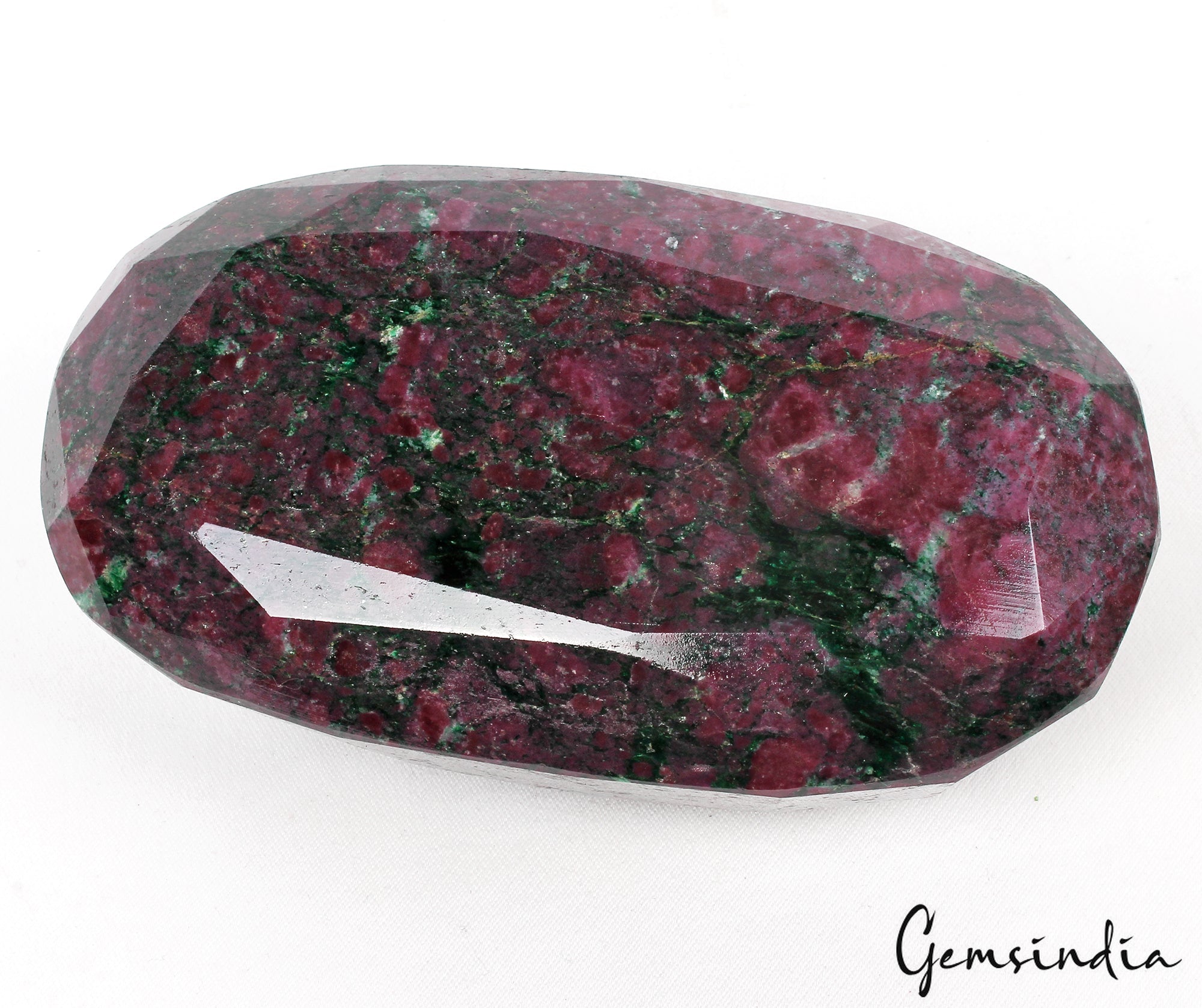Natural Ruby Zoisite 2.6 Kilo Earth Mined Oval Cut Museum Grade Rare Gemstone