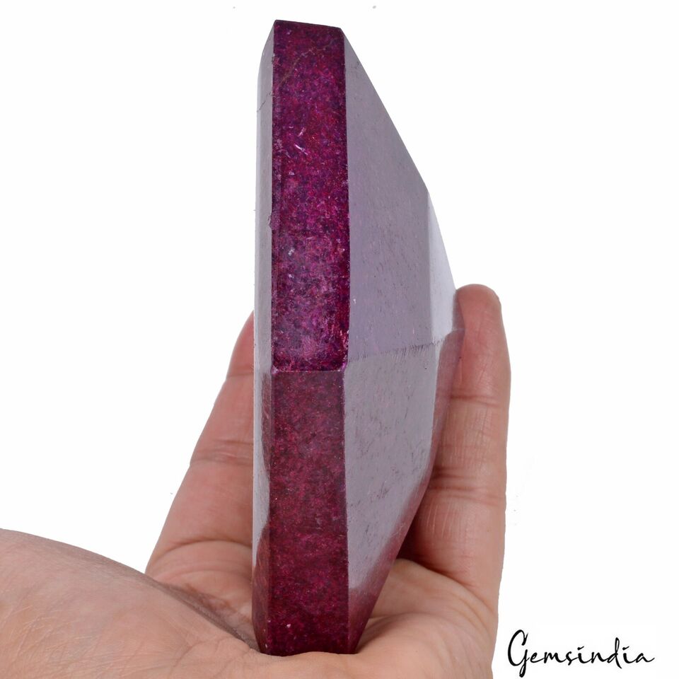 Huge 4700 Cts Natural Dark Red Ruby Hexagon Cut Museum Size Earth mined Rare Gem