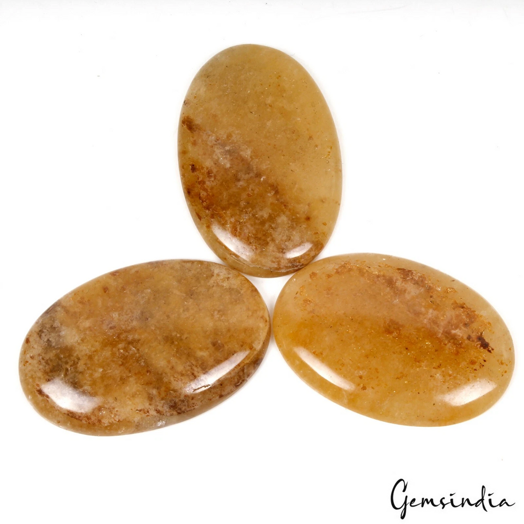 400 Cts Natural Untreated Aventurine Oval Cabochon Huge Pendant Size Gemstones