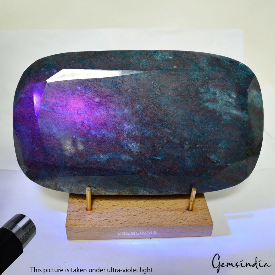 4.6 Kilo Natural Ruby Kyanite 9*5" Oval Cut Untreated Huge Earth mined Gemstone