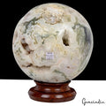 5.79 Kilo Natural Dendrite Moss Agate Druzy Crystal Healing Mineral Sphere~ 6.5"