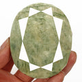 1300 Ct Natural Untreated Green Beryl Aquamarine Oval Faceted Cut Huge Loose Gem