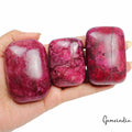 2400 Cts Natural Pink Red Ruby Cushion Cabochon Loose Earth mined Huge Gemstone