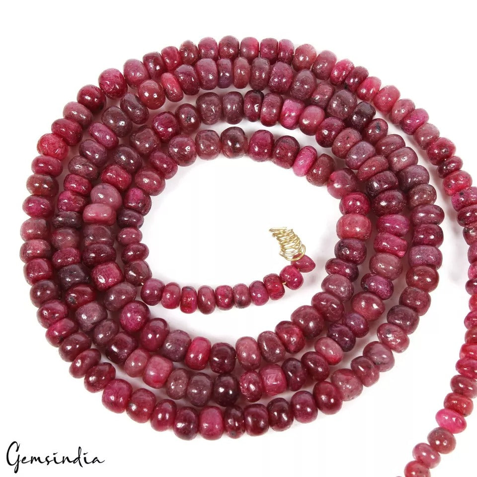 Ruby Loose Gemstone, Red — 31", 360 Ct