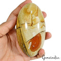 2380 Cts Natural Picture Jasper Huge Gem Oval Egg Shape Healing Crystal Minerals