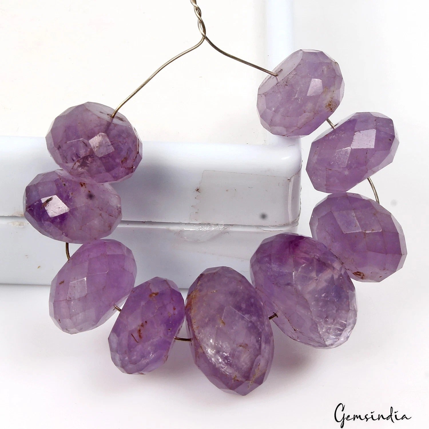 Amethyst Beaded Strand, Untreated, Purple — 15mm to 20mm, 200.00 Ct, Brazil