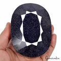 Huge 3280 Ct Natural Blue Sapphire Earth Mined Oval Cut Gemstone From Madagascar