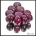 10 Pc Natural Red Ruby Gems Round Checker Loose Earth Mined Drilled Beads~1240Ct