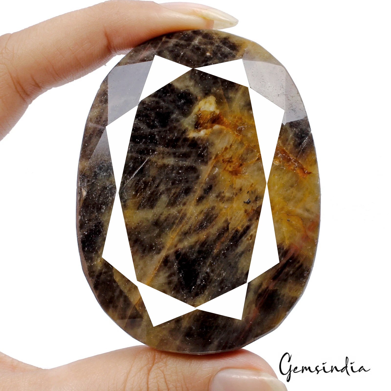 Untreated 1260 Ct Natural Brown black Sapphire Oval Cut Madagascar Huge Gemstone