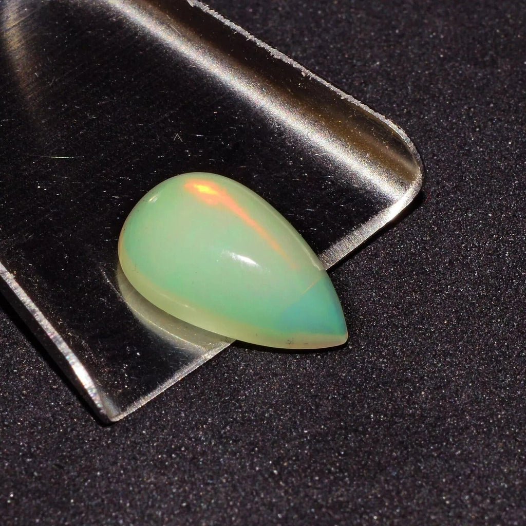 Natural Ethiopian Pear Cabochon Welo Untreated Opal 2.00 Ct Gemstone For Jewelry