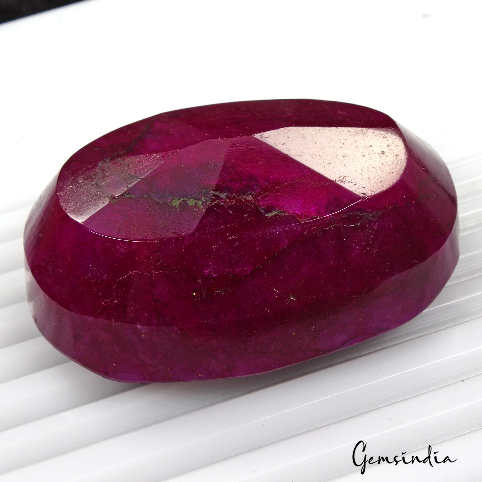 Natural Pink Red Beryl Bixbite Oval Cut Faceted Earth Mined Huge 670 Ct Gemstone