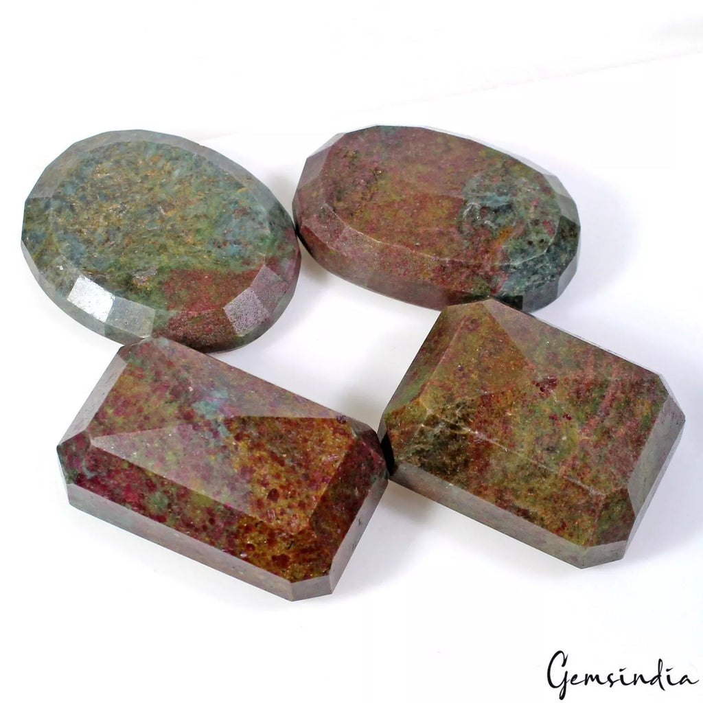 Ruby Kyanite Loose Gemstone, Oval & Octagon Cut, Untreated — 48mm, 1870 Ct, Madagascar